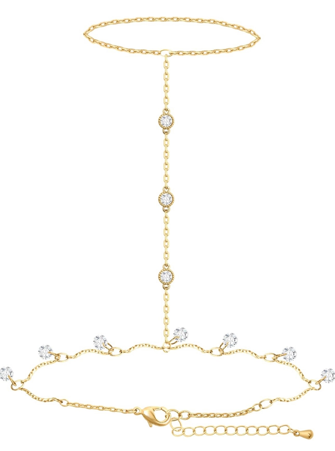 DAINTY DRIP HAND CHAIN
