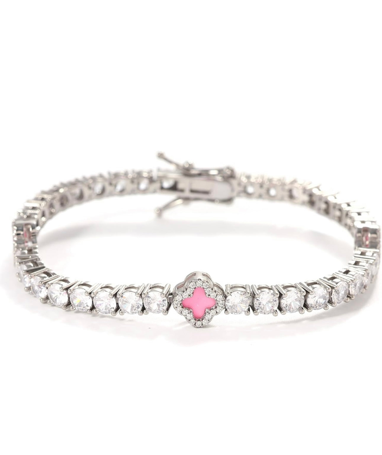 BLUSH CLOVER SPARKLE BRACELET