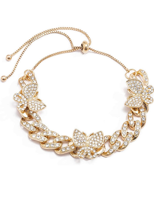 BUTTERFLY ANKLET