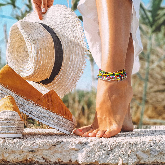 BEADED ANKLET